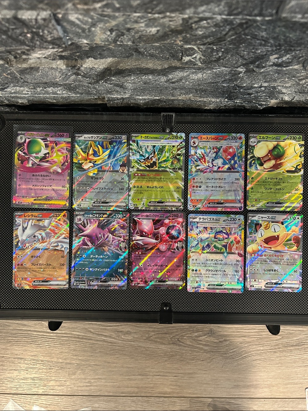 Pokemon TCG Lot of 10 EX Rare Holo Cards from random sets (Japanese) M/NM